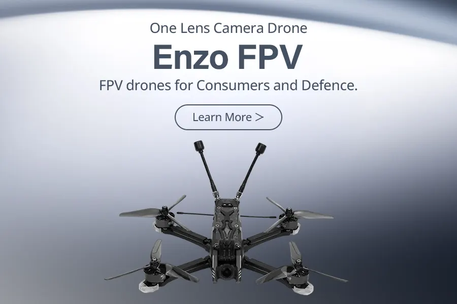 Enzo FPV Drone with 4K Camera for Cinematic Shots and Real-Time Aerial Control in India
